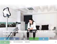 Tablet Screenshot of hometrainerkopen.eu